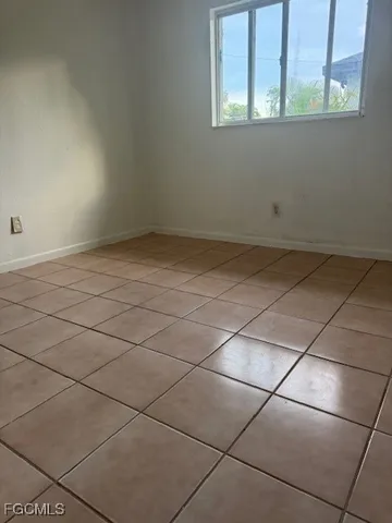 a view of a room and window