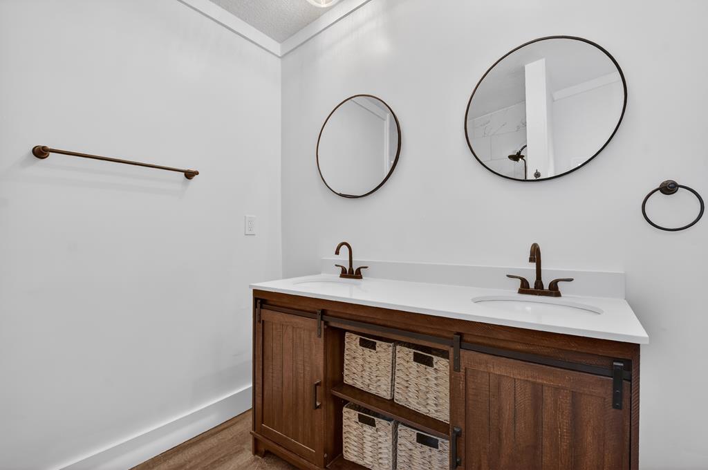 10967 Old Highway 76 Morganton, GA 30560 - Photo 20 of 31 a bathroom with a sink and a mirror
