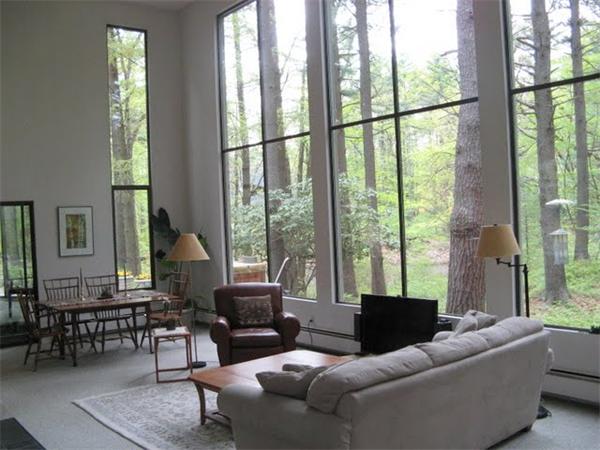 120 Still River Road Harvard, MA 01451 - Photo 7 of 22 a living room with furniture and a large window