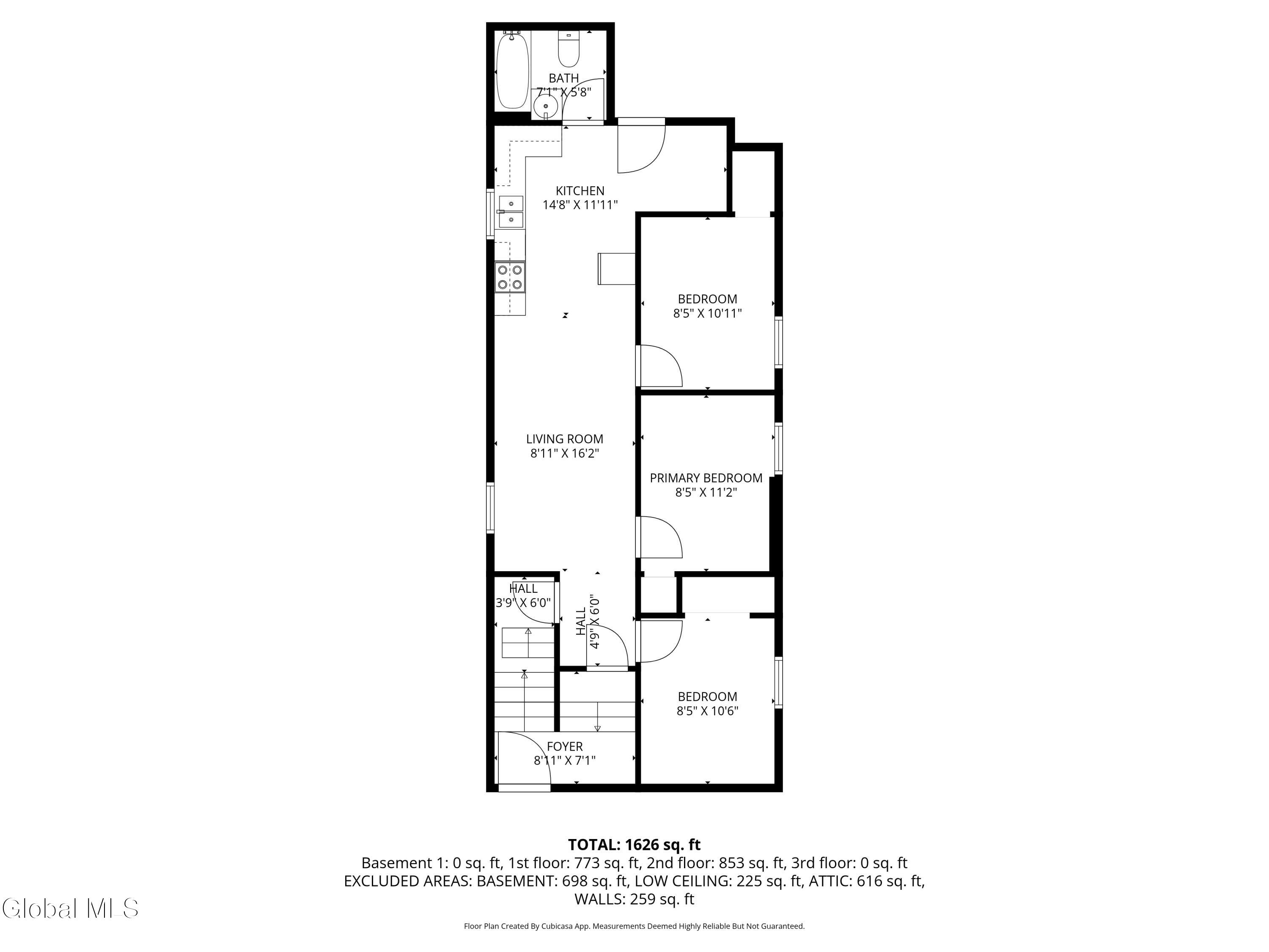 11 Jackson Place Schenectady, NY 12308 - Photo 41 of 49 2-Floorplan_2