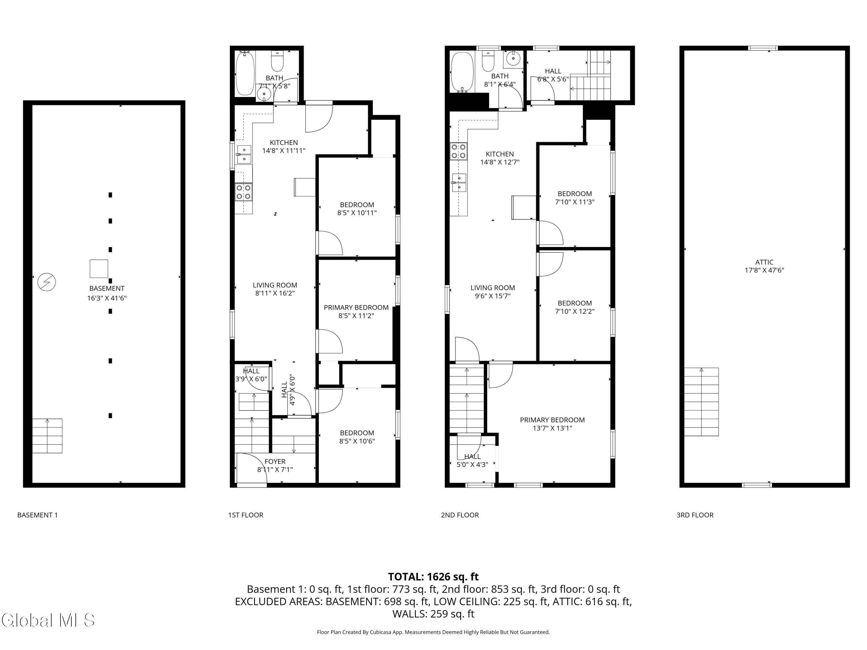 11 Jackson Place Schenectady, NY 12308 - Photo 48 of 49 9-Floorplan_5