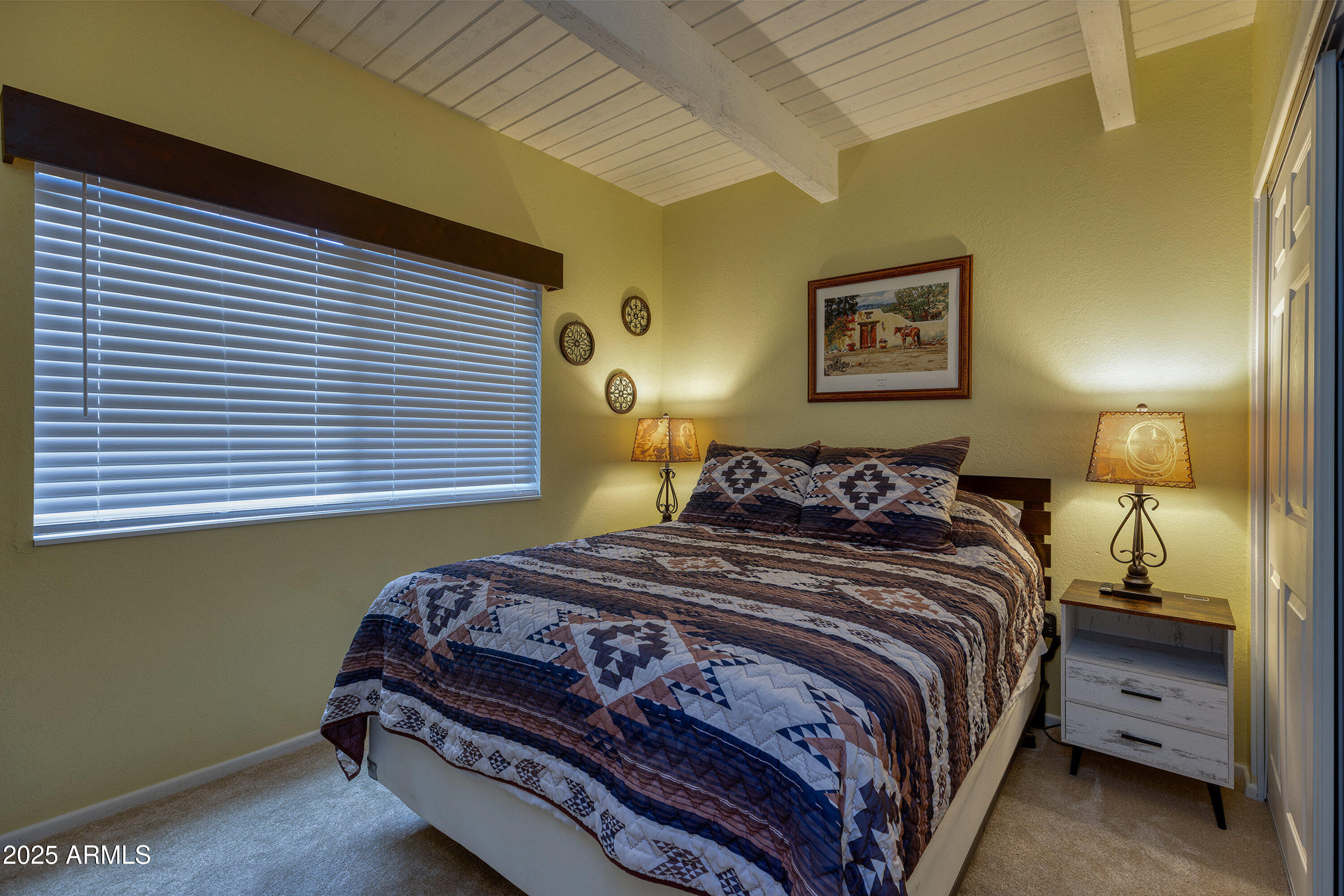 2641 Sports Village Loop, Unit 2 Pinetop, AZ 85935 - Photo 21 of 33 a bedroom with a bed and a window