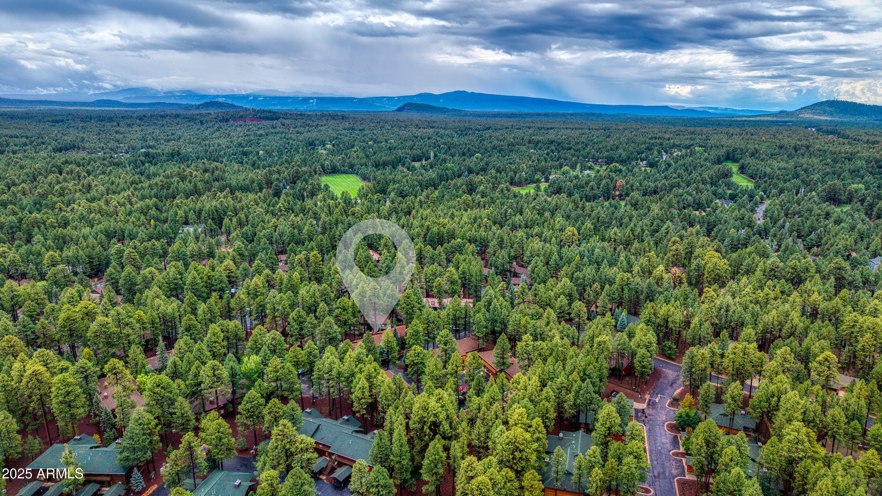 2641 Sports Village Loop, Unit 2 Pinetop, AZ 85935 - Photo 30 of 33 a view of a city and lush green forest