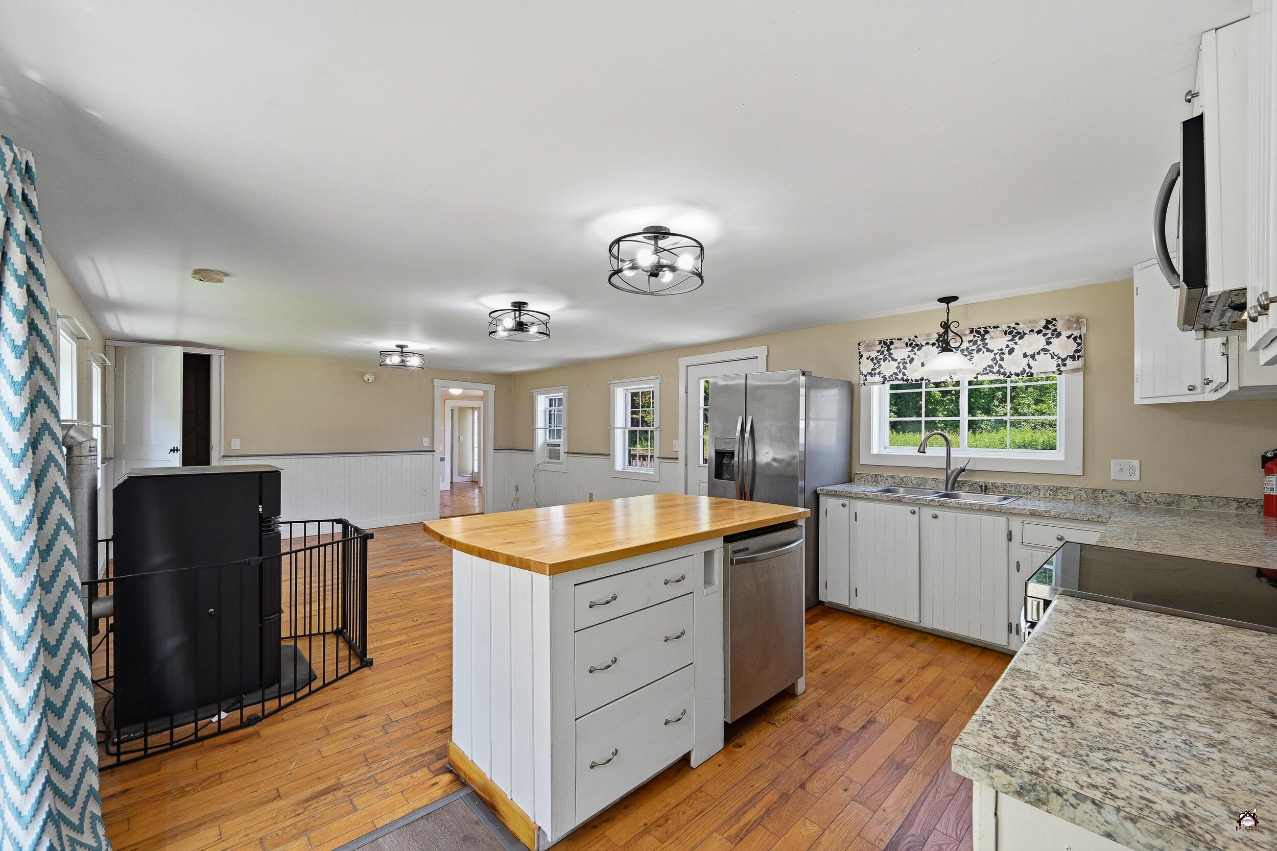 856 Augusta Road Rome, ME 04963 - Photo 14 of 37 Kitchen into Dining Room