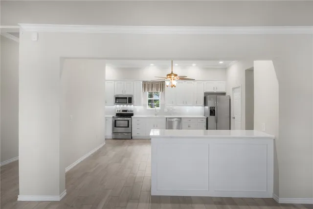 a bathroom with a sink and a vanity