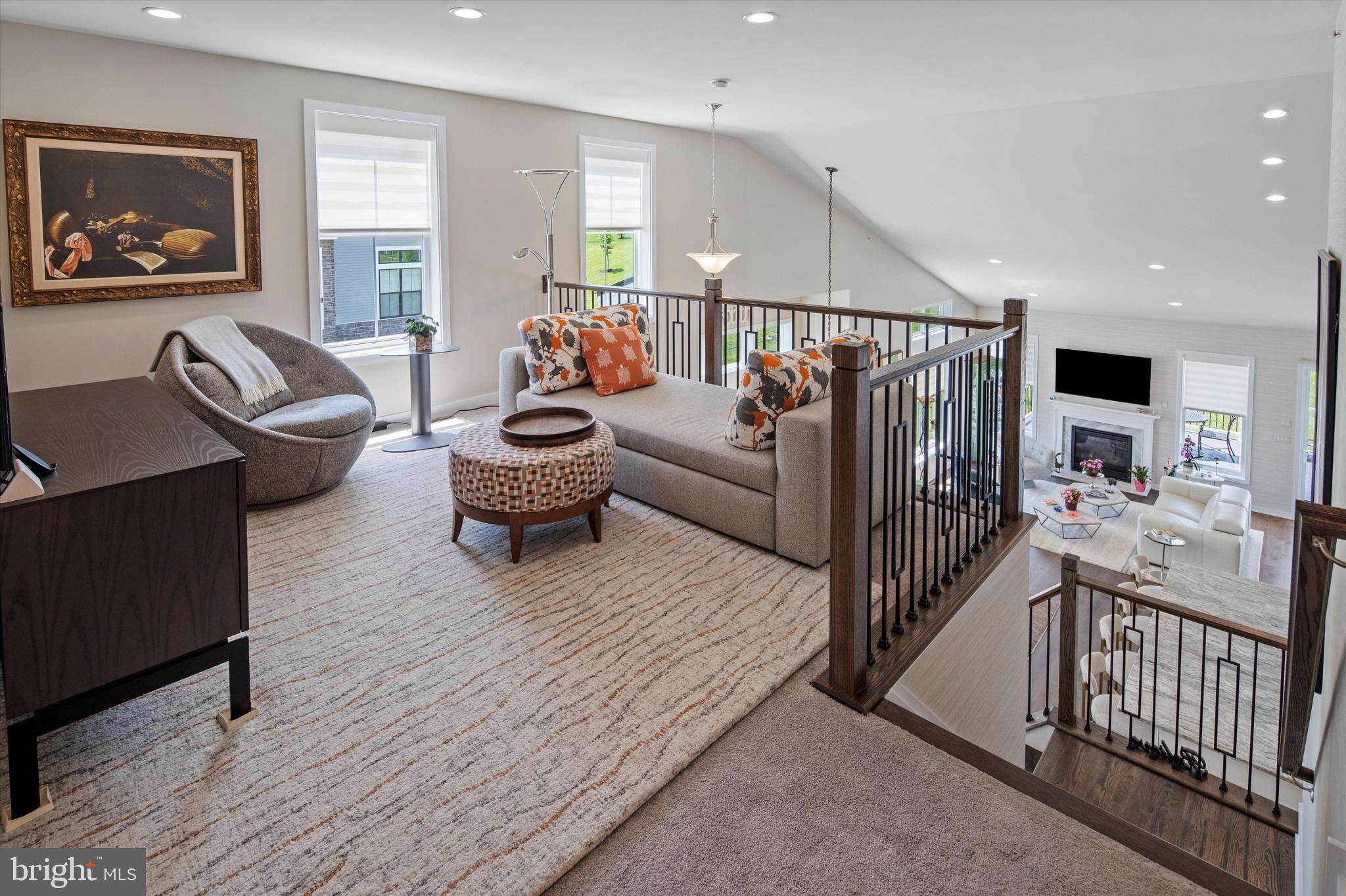 56 Umbrell Drive Eagleville, PA 19403 - Photo 19 of 28 a living room with furniture and a flat screen tv