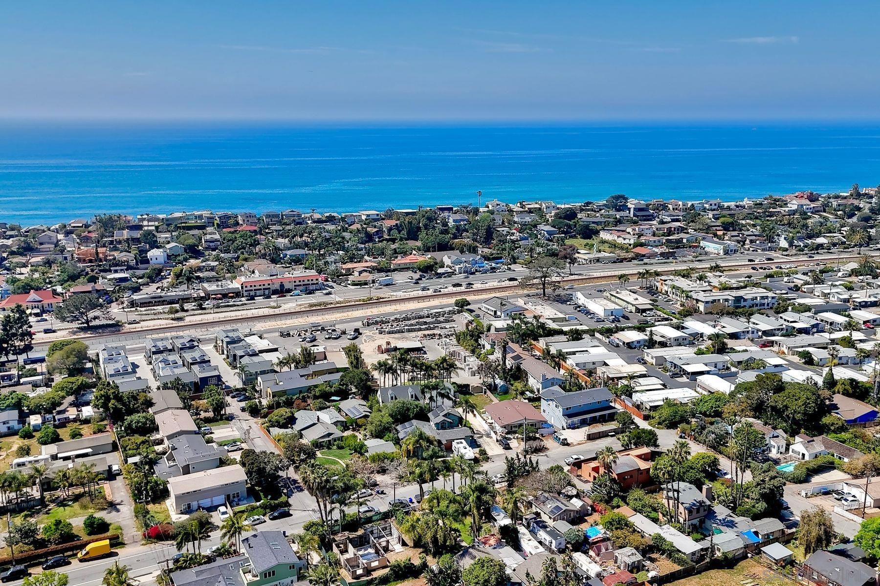 569 Hermes Avenue Encinitas, CA 92024 - Photo 9 of 16 an aerial view of a ocean and city