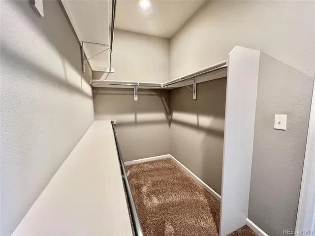 a view of walk in closet