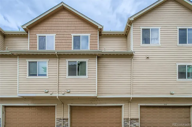 a view of a street with buildings