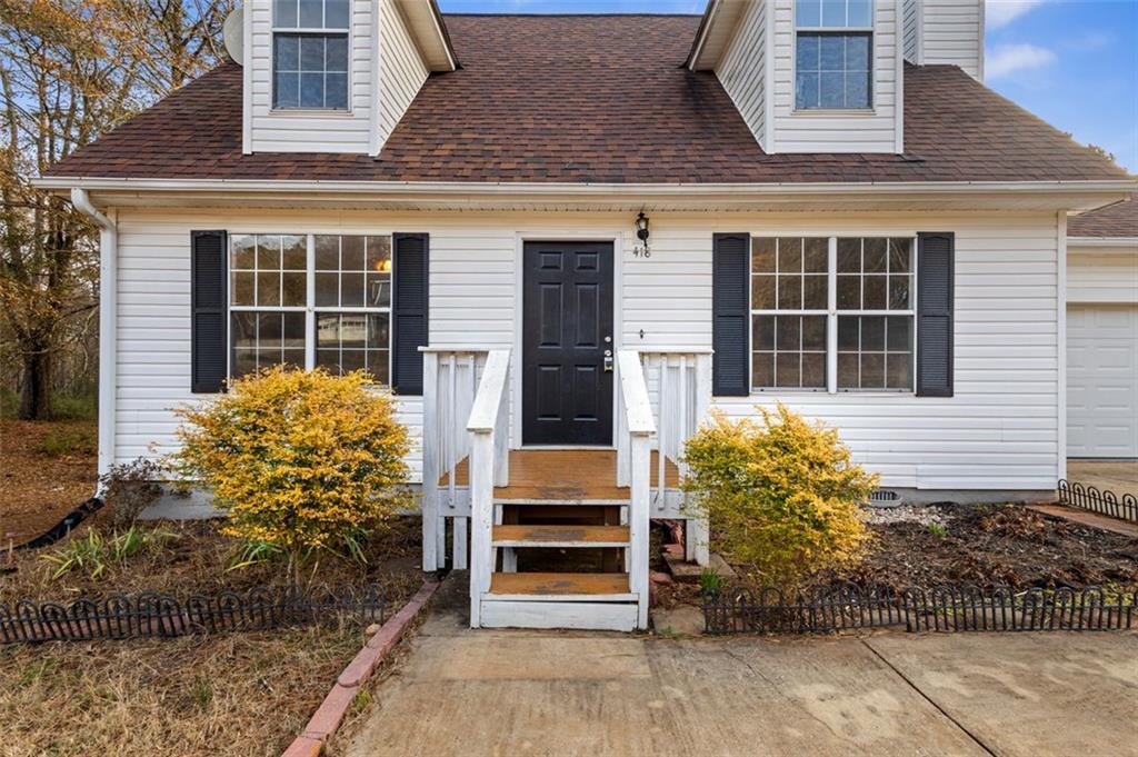 front view of a house