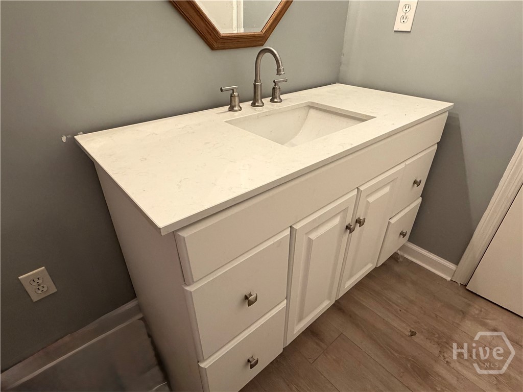 302 Burlington Road Savannah, GA 31410 - Photo 20 of 30 Primary bath with new vanity (needs final installation)