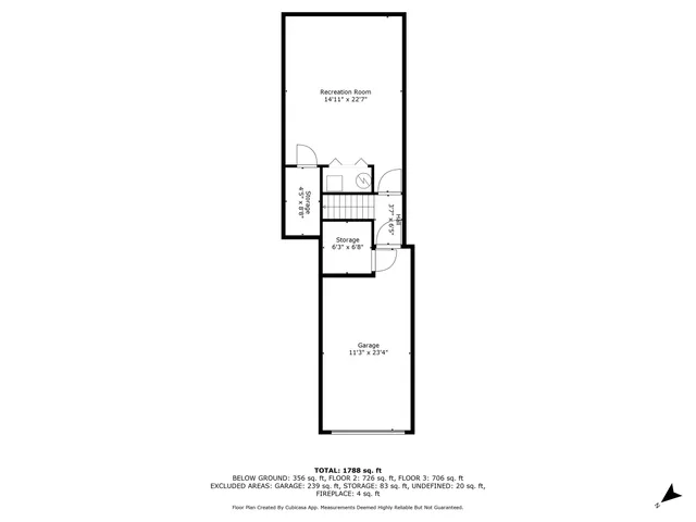 a picture of a floor plan