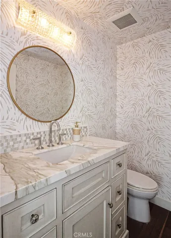 a bed room with a bed and a couch