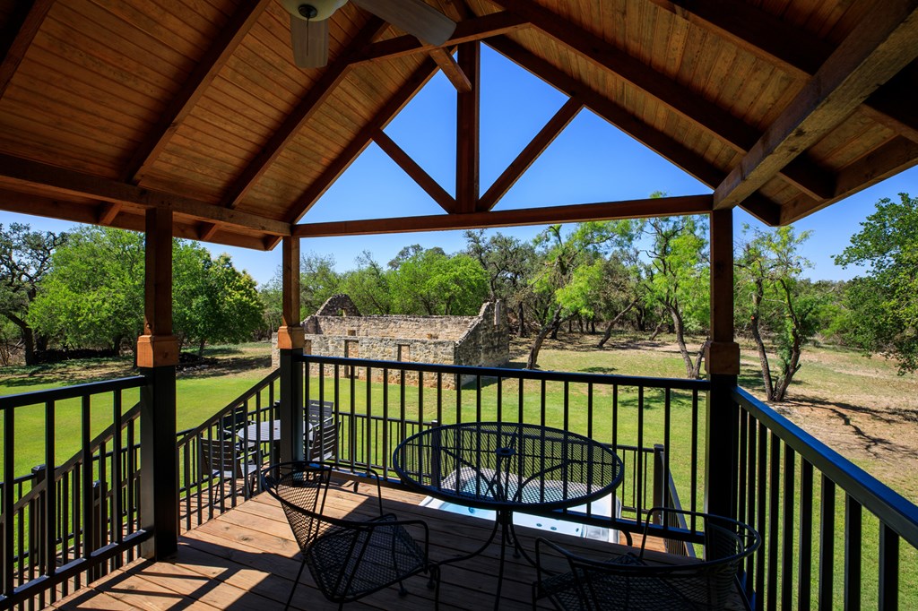 268 Marschall Creek Road Fredericksburg, TX 78624 - Photo 54 of 77 a view of a roof deck