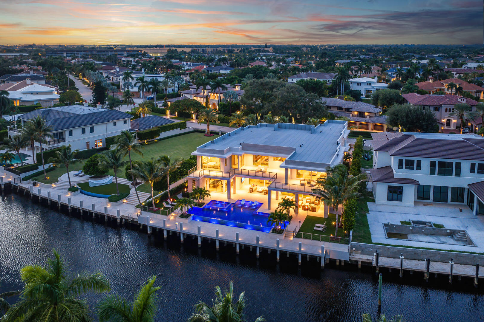 336 East Coconut Palm Road Boca Raton, FL 33432 - Photo 89 of 97 336_Coconut_Palm_Road_Dusk_22