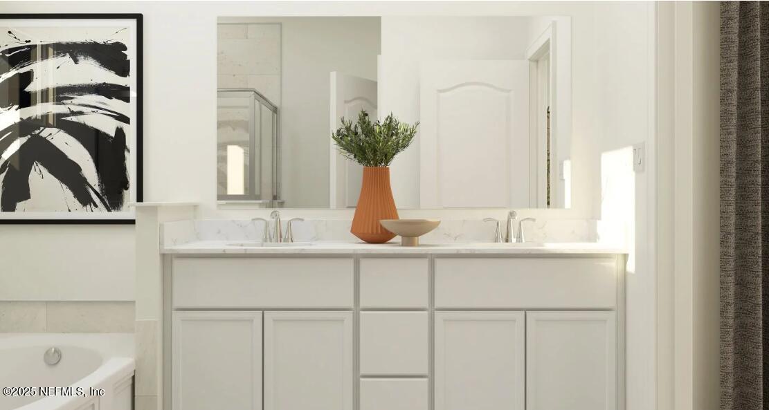 460 Hasler Avenue St. Augustine, FL 32092 - Photo 29 of 37 a bathroom with a bathtub and a sink