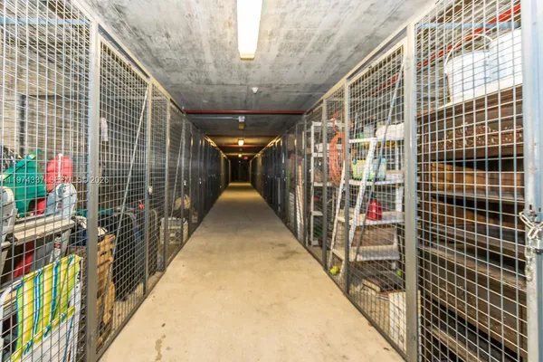 a view of a city from a balcony