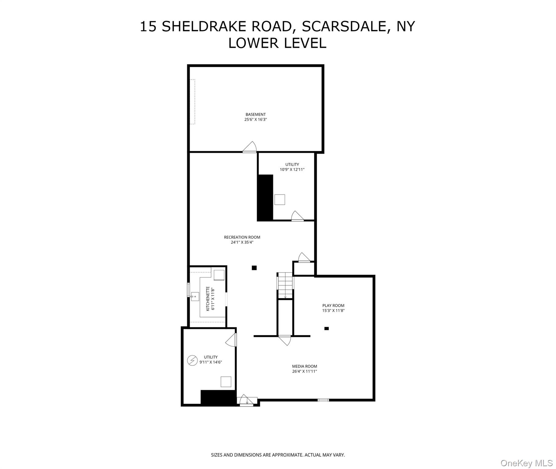 15 Sheldrake Road Scarsdale, NY 10583 - Photo 45 of 45 Lower level
