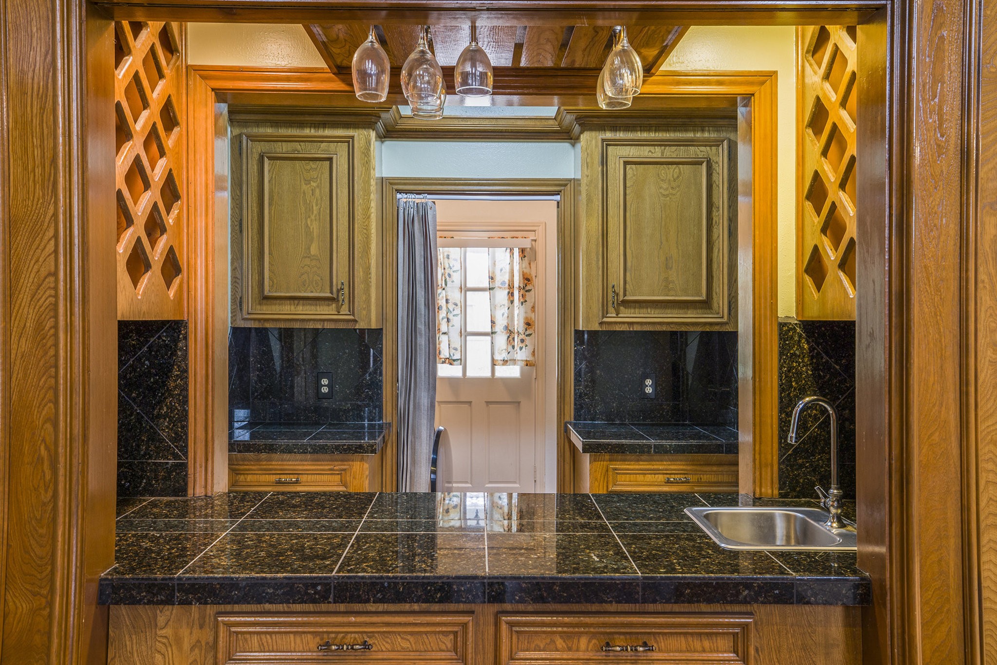 6039 Spanish Oak Way Spring, TX 77379 - Photo 11 of 38 a bathroom with a granite countertop sink and a mirror