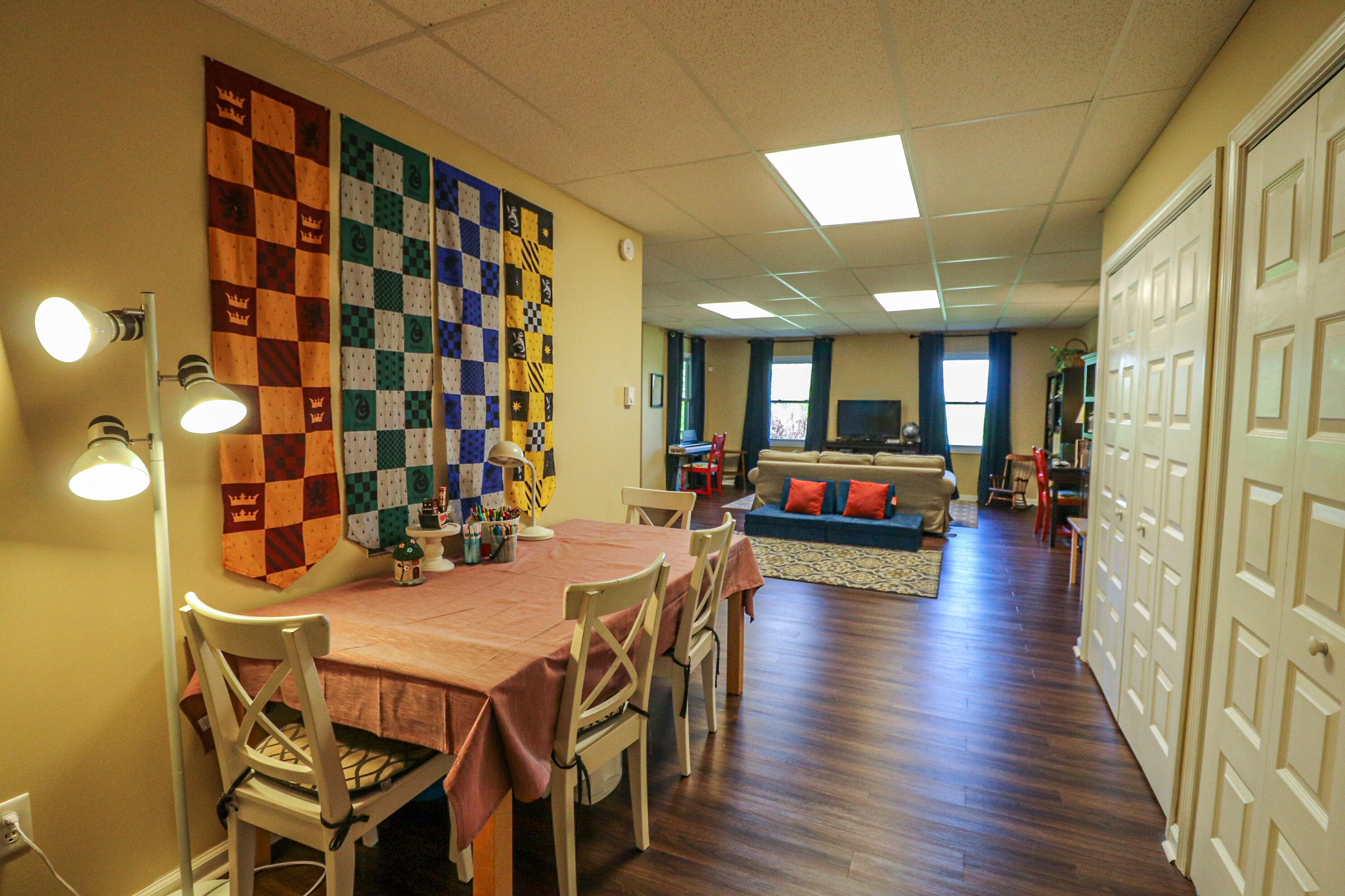 710 Starbuck Road Southeast Floyd, VA 24091 - Photo 22 of 51 a view of a dining room with furniture and wooden floor