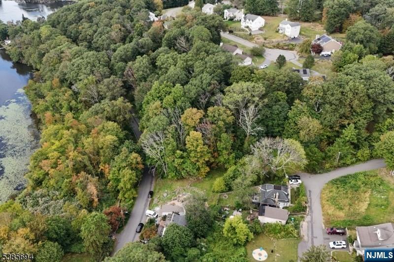 2 Roberts Place Stanhope, NJ 07874 - Photo 3 of 4 an aerial view of residential house with outdoor space and trees all around