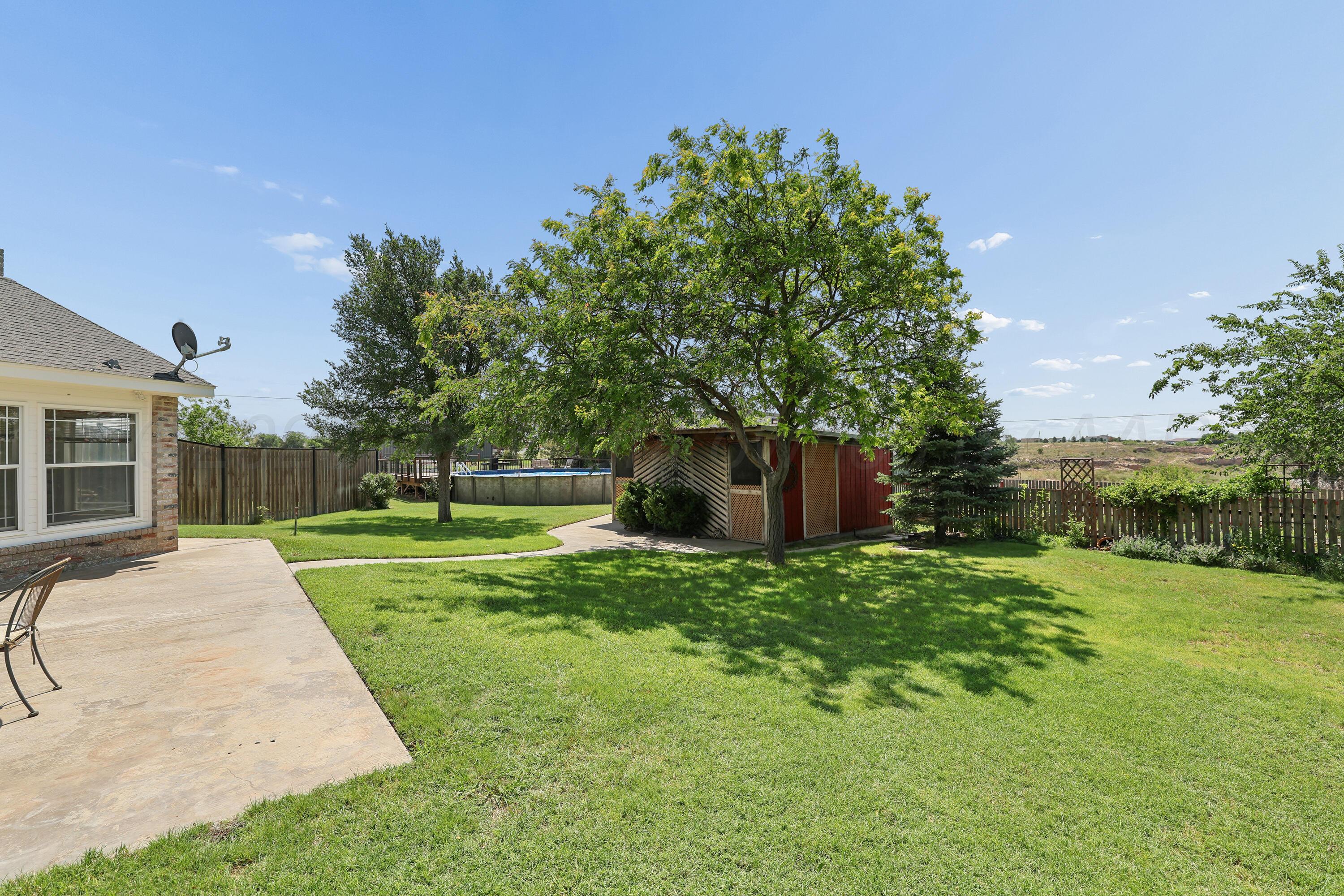 5621 White Fence Road Canyon, TX 79015 - Photo 40 of 56 40-Backyard
