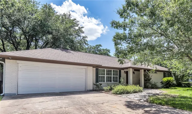 a aerial view of a house