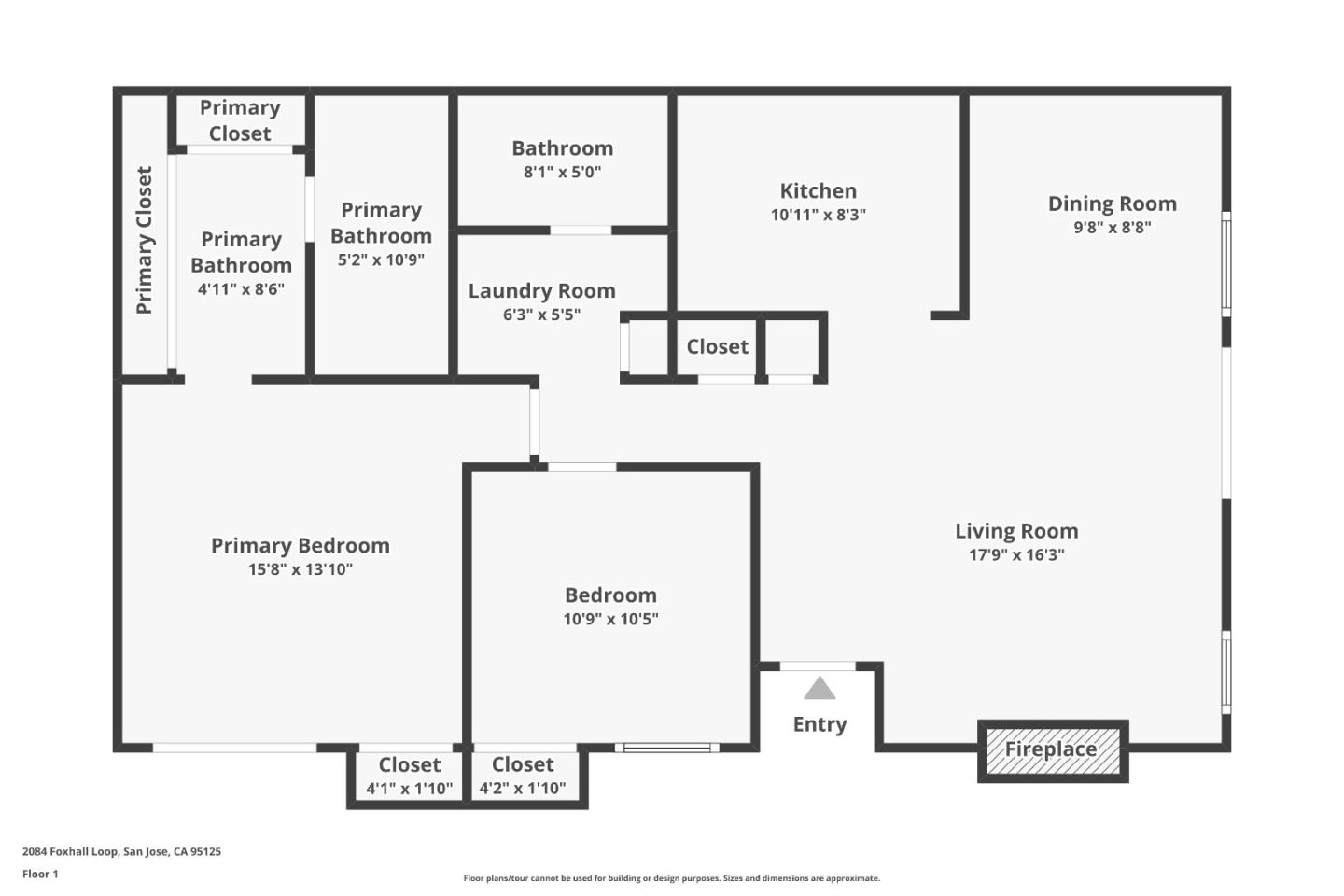 2084 Foxhall Loop San Jose, CA 95125 - Photo 44 of 44 a picture of a wall with a white wall