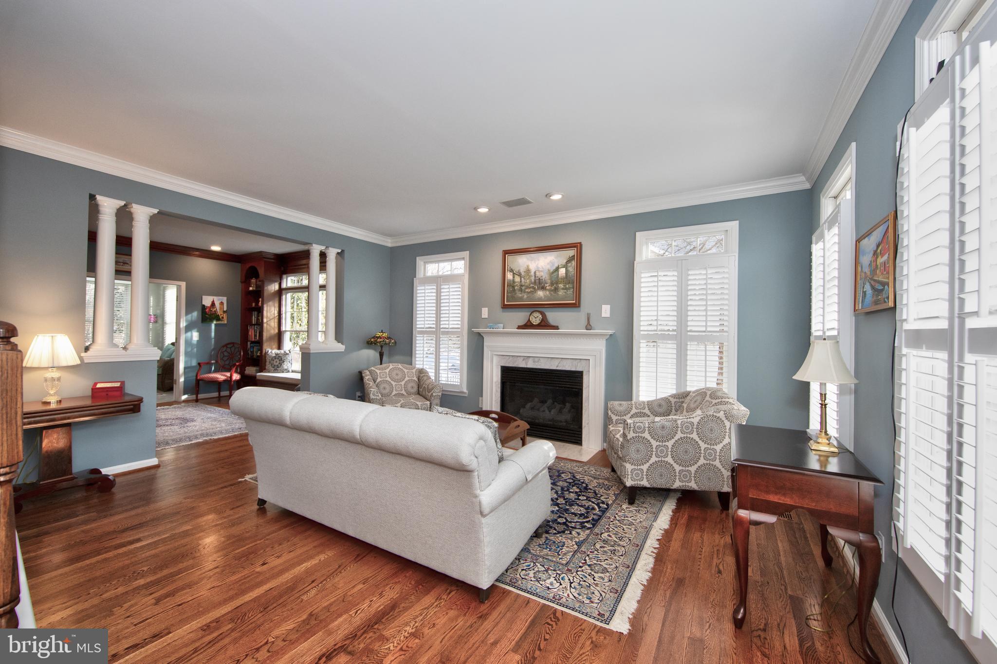 1407 Eagle Ridge Run Bel Air, MD 21014 - Photo 5 of 53 Living room on right w gas fireplace