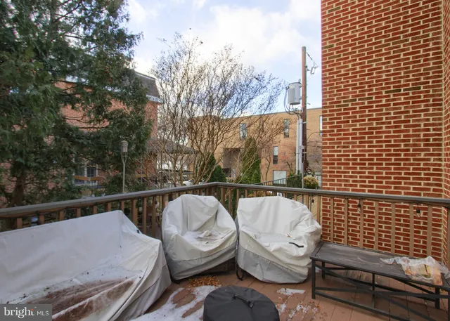 a view of a couches in the roof deck