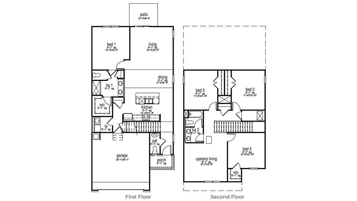 179 Morning View Way Moncks Corner, SC 29461 - Photo 30 of 30 Manning-Floorplan