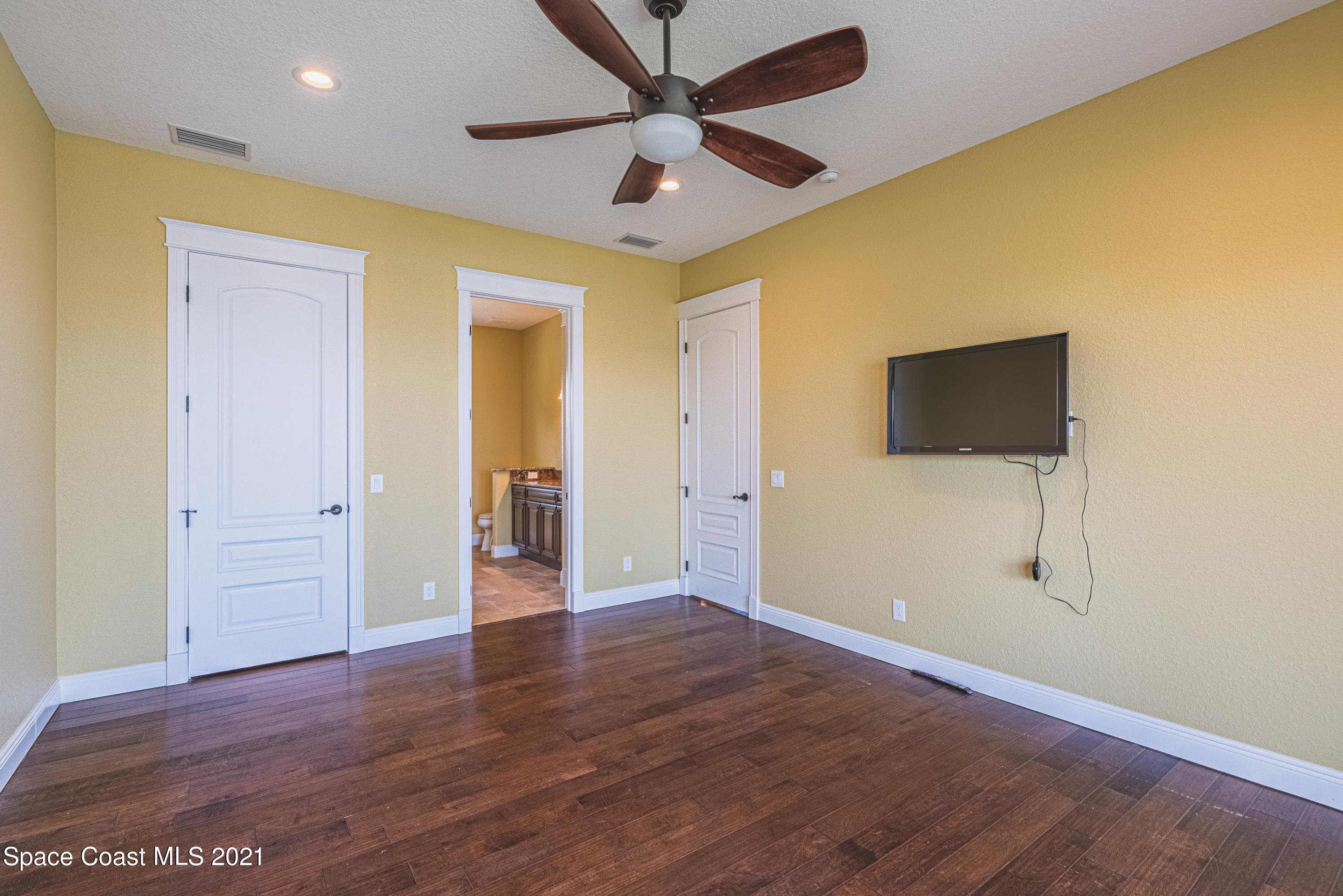 5419 Robles Lane Rockledge, FL 32955 - Photo 33 of 61 a view of a livingroom with wooden floor