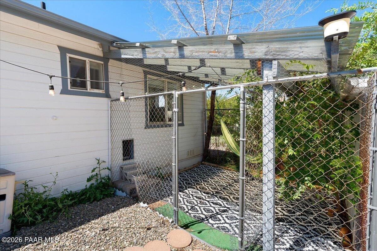5291 North Robert Road Prescott Valley, AZ 86314 - Photo 24 of 31 Backyard Dog Run