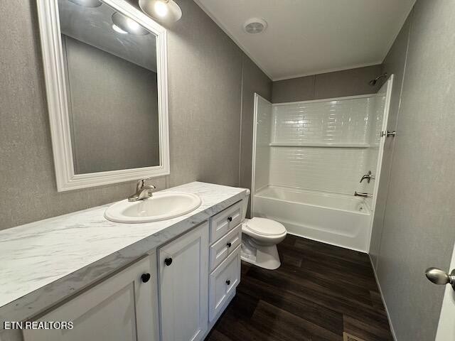 313 Salem Road McMinnville, TN 37110 - Photo 31 of 52 a bathroom with a granite countertop sink toilet and shower