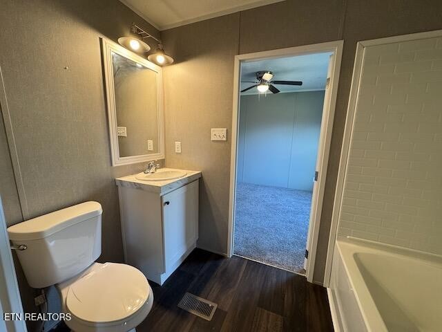 313 Salem Road McMinnville, TN 37110 - Photo 33 of 52 a bathroom with a granite countertop toilet sink and shower