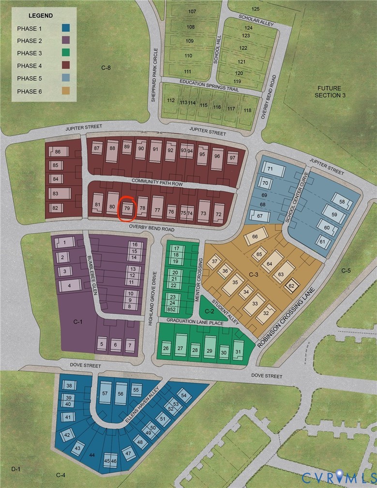 628 Overby Bend Road Richmond, VA 23222 - Photo 3 of 3 a sign that is on a pole