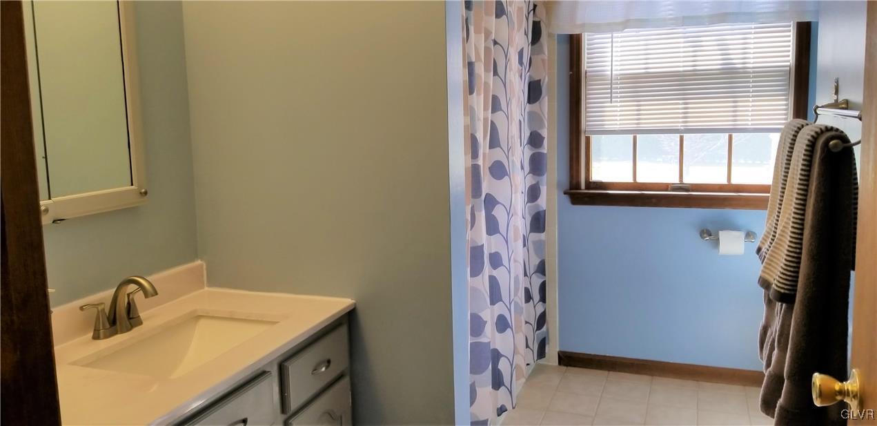 159 Meyer Road Nazareth, PA 18064 - Photo 11 of 19 a bathroom with a sink a vanity and a mirror