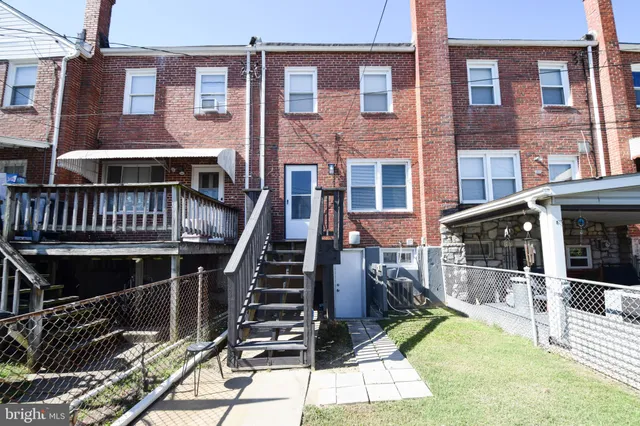 a view of a house with a balcony