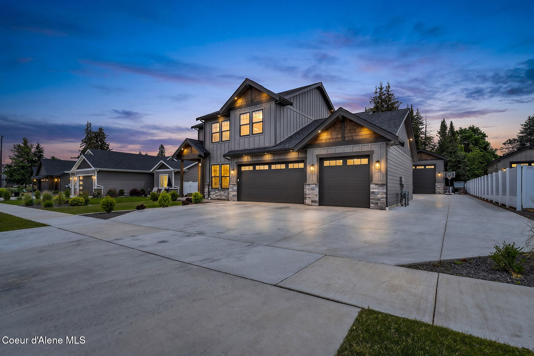 9116 North Raintree Lane Hayden, ID 83835 - Photo 5 of 67 9116-N-Raintree-Ln-Twilight-4542