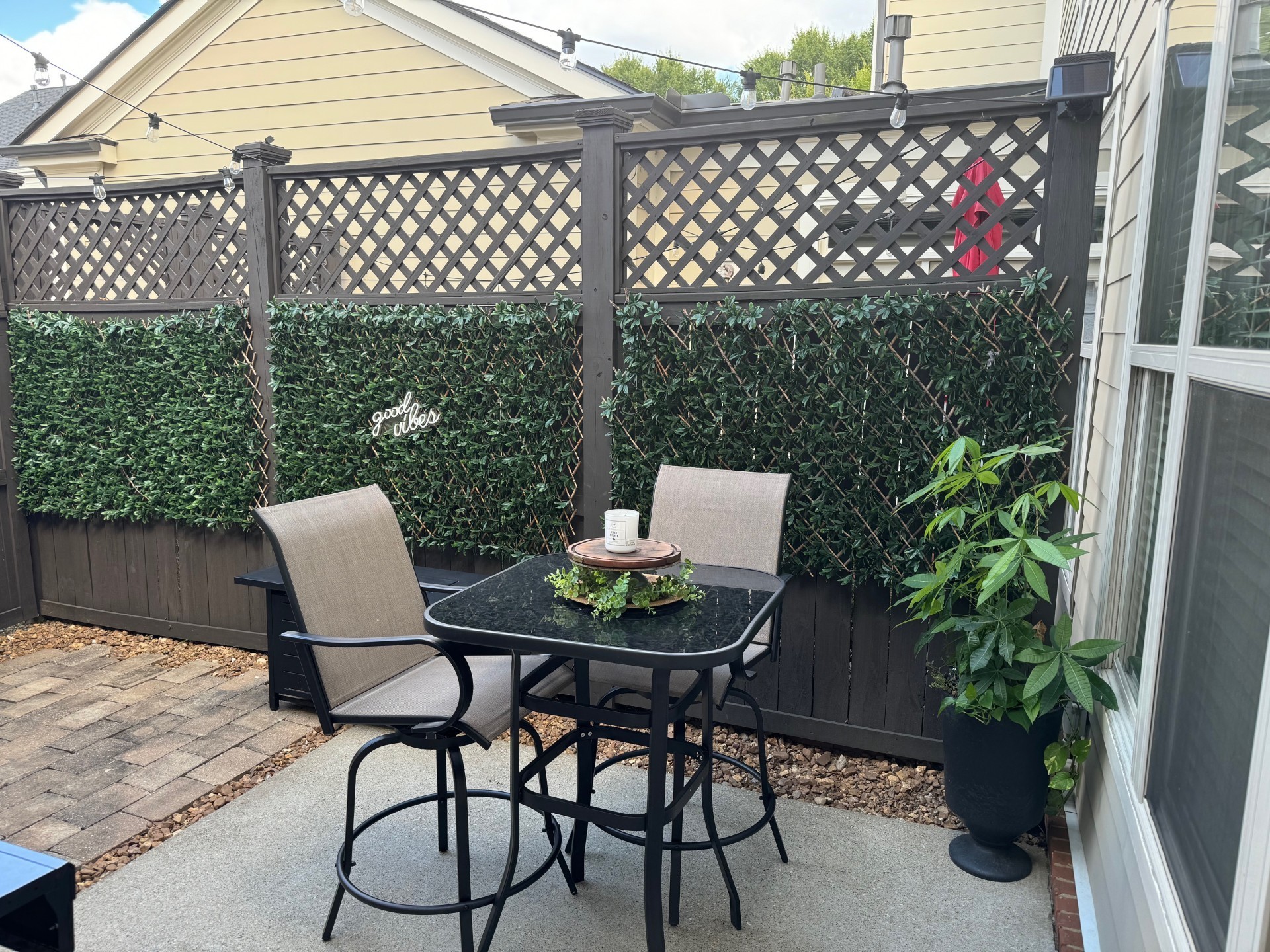 373 Byron Way Franklin, TN 37064 - Photo 14 of 15 a patio table and chairs with potted plants