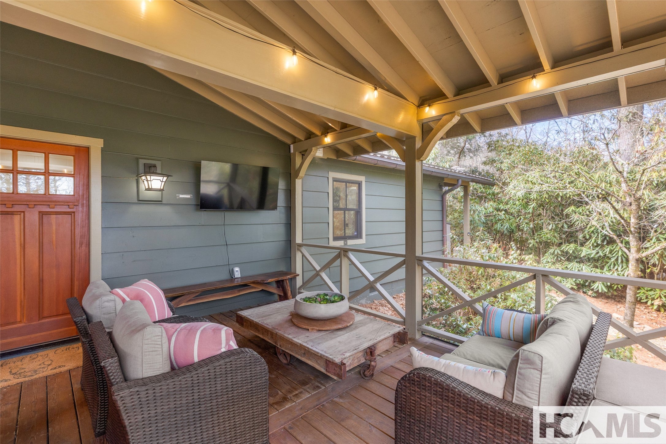 464 Franklin Road Highlands, NC 28741 - Photo 29 of 47 TV: screened porch