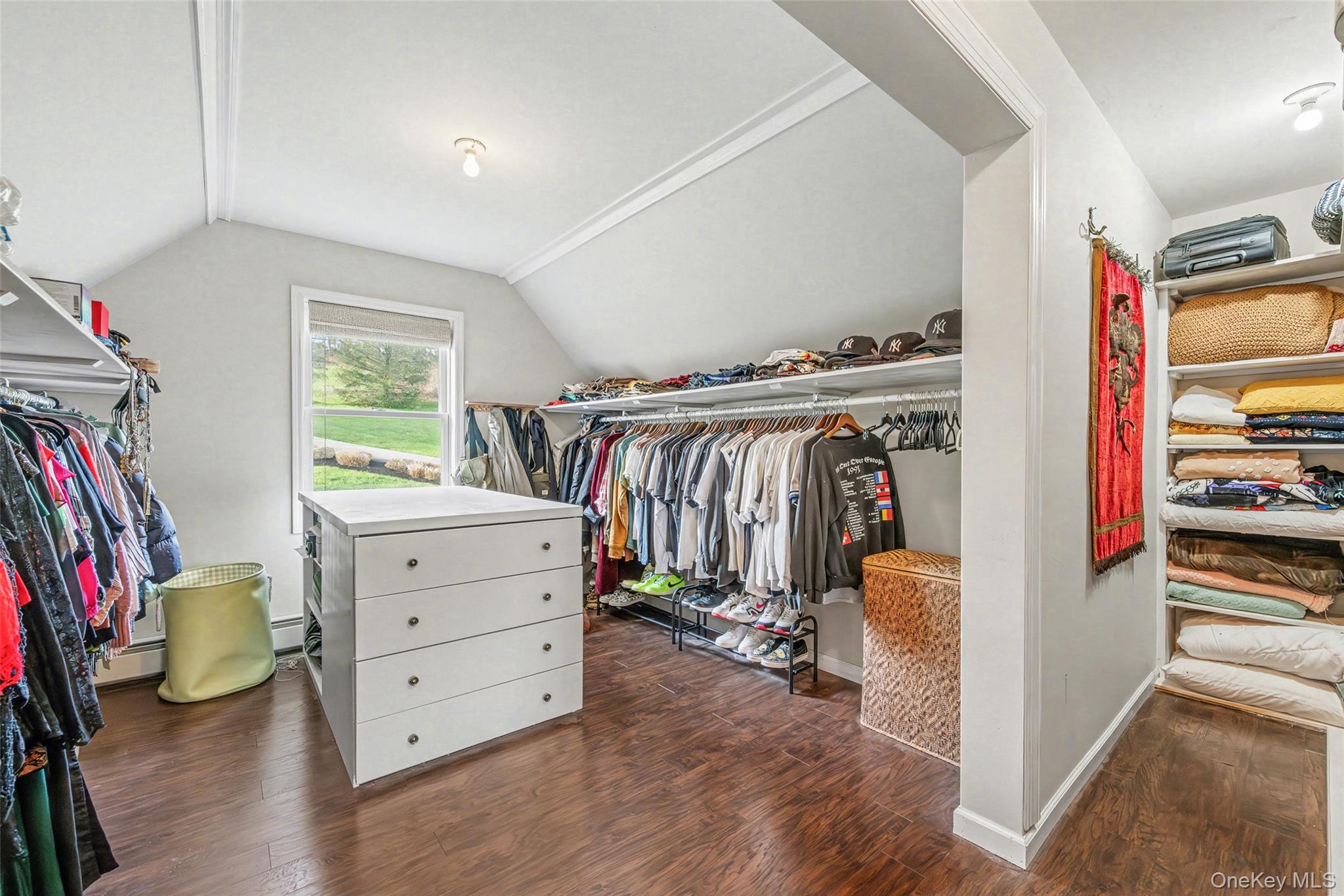67 Liberty Corners Road Pine Island, NY 10969 - Photo 24 of 42 a view of walk in closet with clothes and shoes