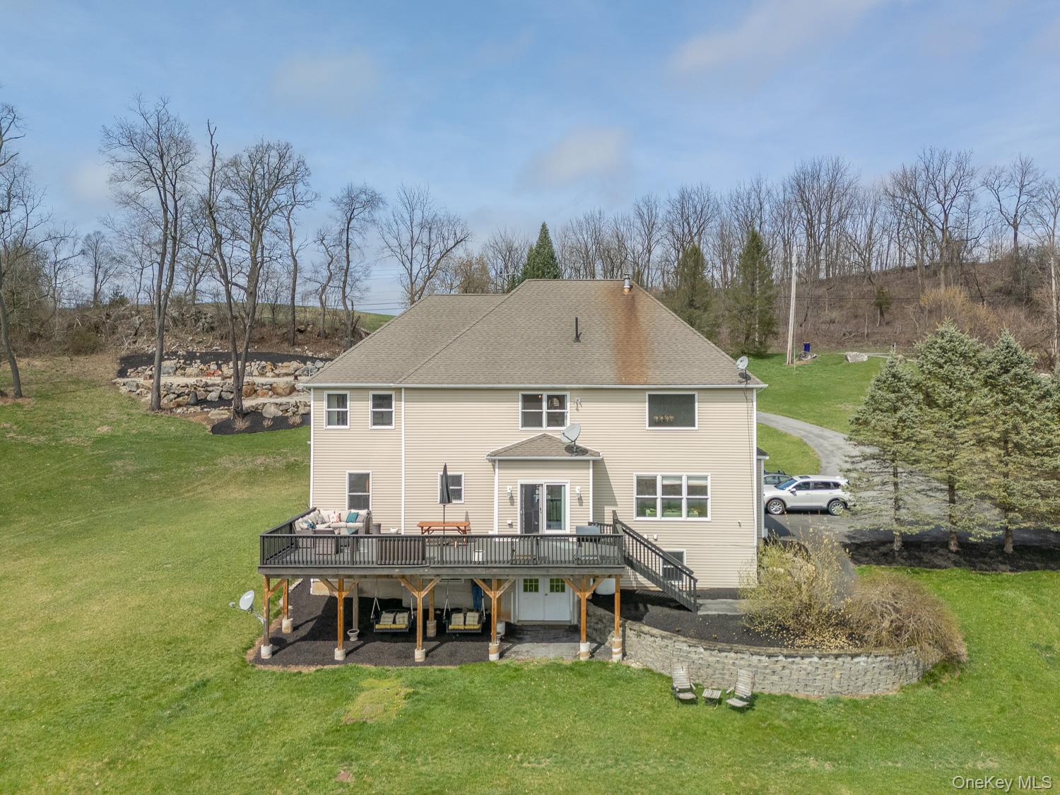 67 Liberty Corners Road Pine Island, NY 10969 - Photo 37 of 42 a view of a house with a yard and sitting area