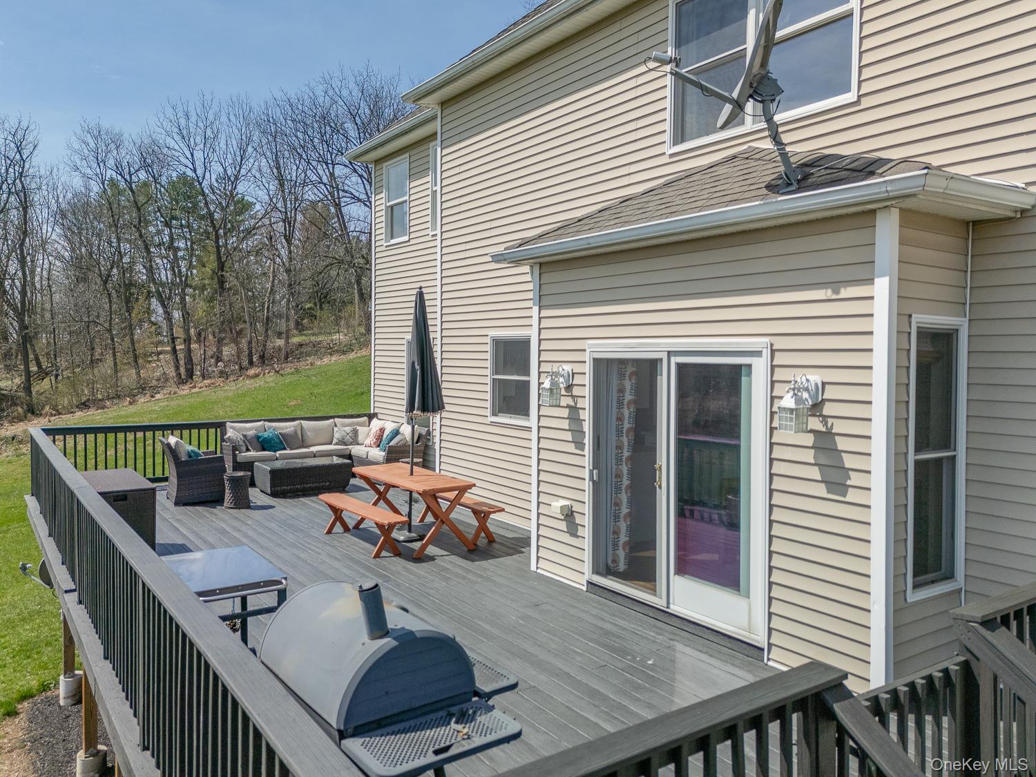 67 Liberty Corners Road Pine Island, NY 10969 - Photo 38 of 42 a view of a patio with chairs and table in the patio