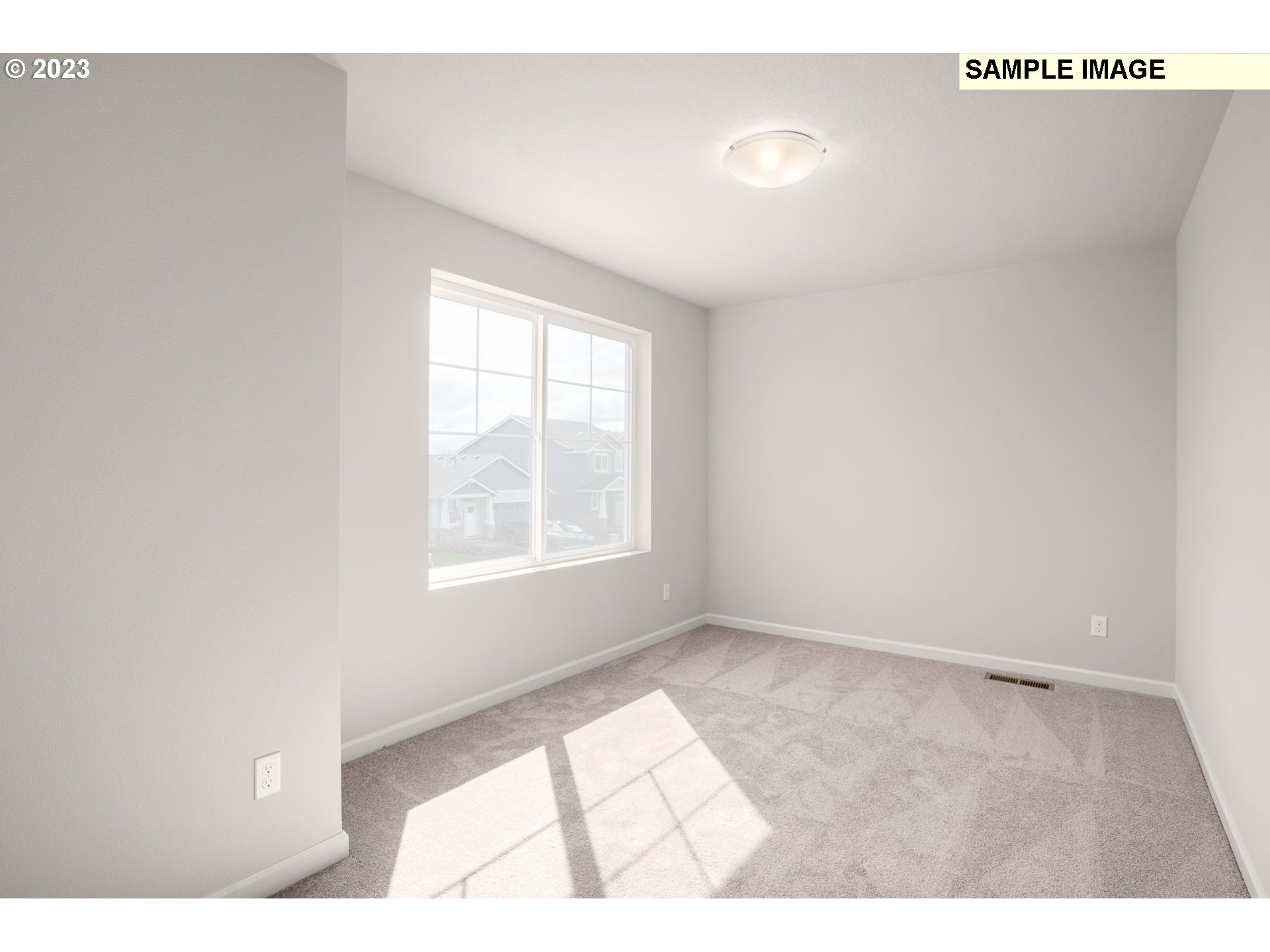 2193 Southeast Osprey Avenue Gresham, OR 97080 - Photo 17 of 24 a view of an empty room with a window