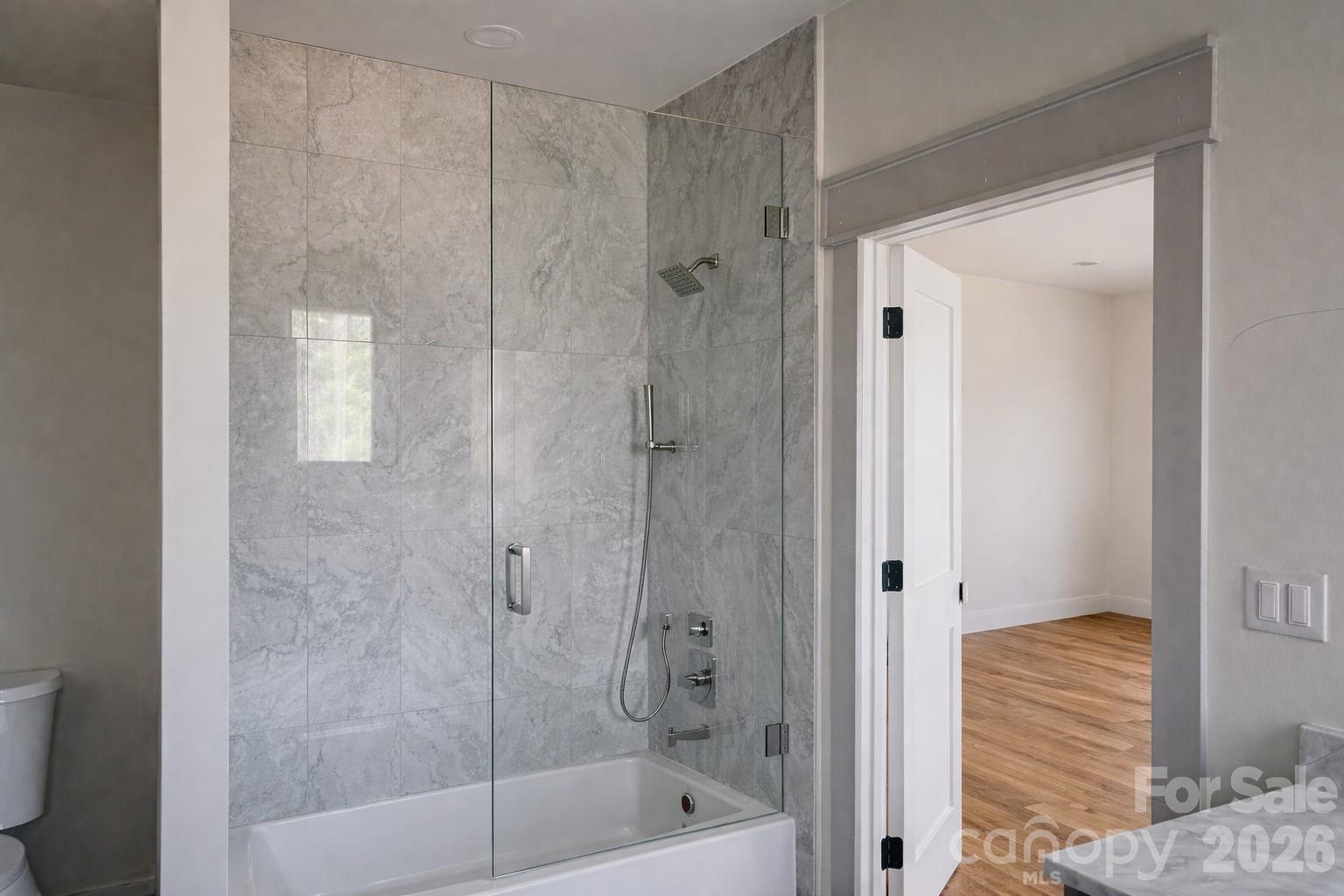 25 Emory Paige Road Weaverville, NC 28787 - Photo 14 of 20 a bathroom with a shower