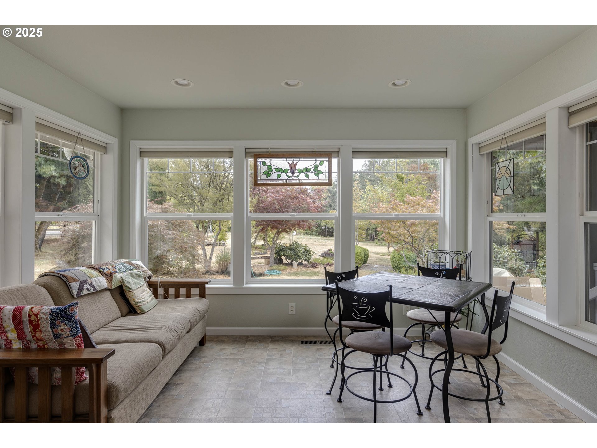 8205 Southwest Broadmead Road Amity, OR 97101 - Photo 15 of 30 a living room with furniture and a large window