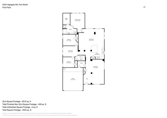$2,425 | 4324 Highgate Road, Fort Worth, TX 76244