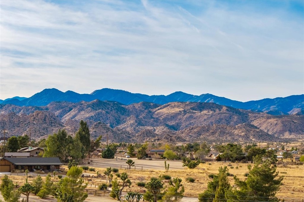59 Curtis Road Pioneertown, CA 92268 - Photo 7 of 16 a view of residential houses with a yard