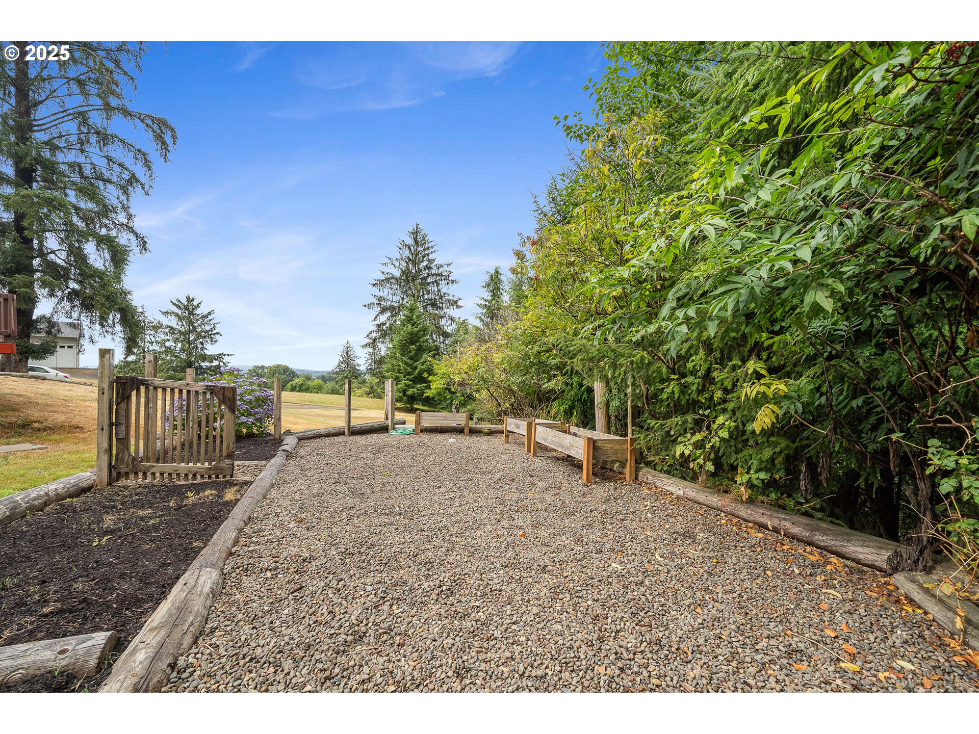 3355 Hubert Road Tillamook, OR 97141 - Photo 28 of 35 a view of a backyard of the house
